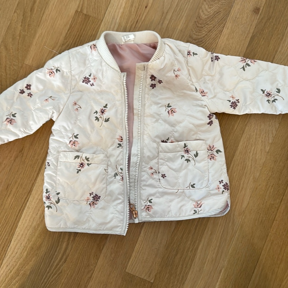 H&M floral spring jacket